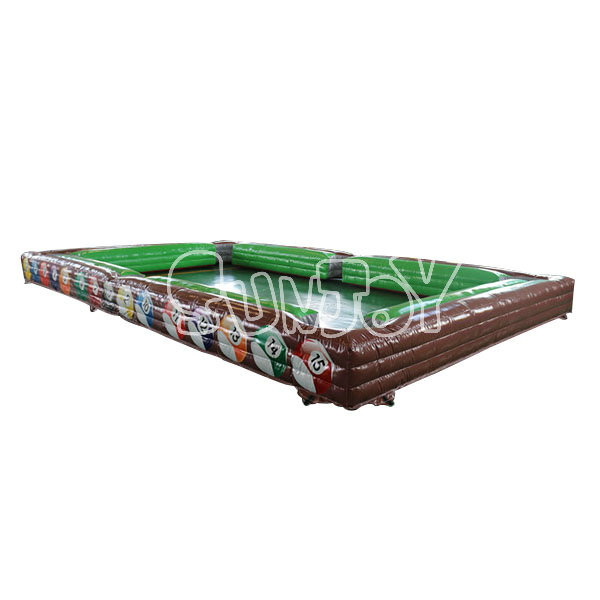 Inflatable Snooker Football Game Snookball Table For Sale SJ-SP16002