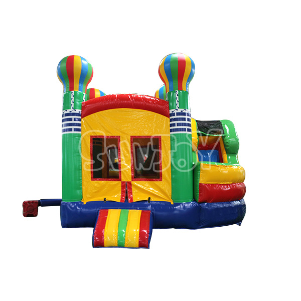 SJ-CO17002 Colored Balloon Castle Inflatable Combo For Sale