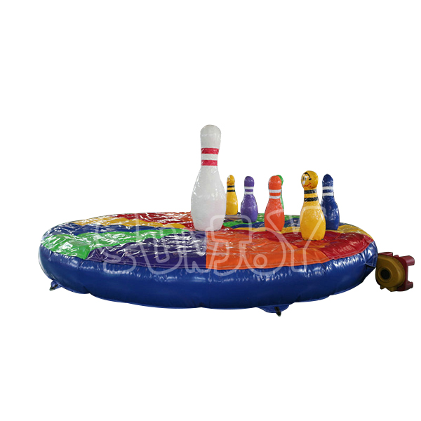 Inflatable Mat With Bowling Pins