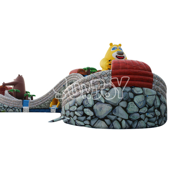 Boonie Bears Inflatable Water Park