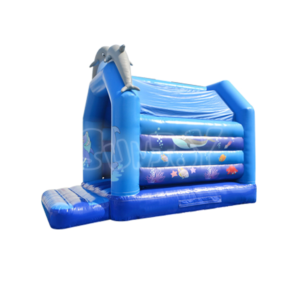 SJ-BO2012005 Dolphin Commercial Bounce House For Sale Cheap