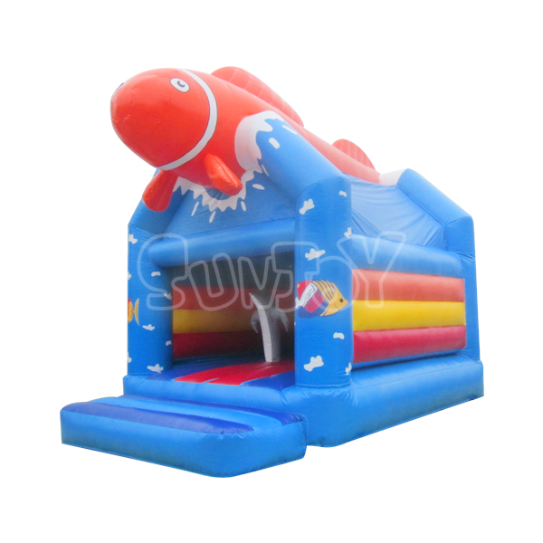 SJ-BO2012034 Inflatable Clownfish Jump House with Obstacles