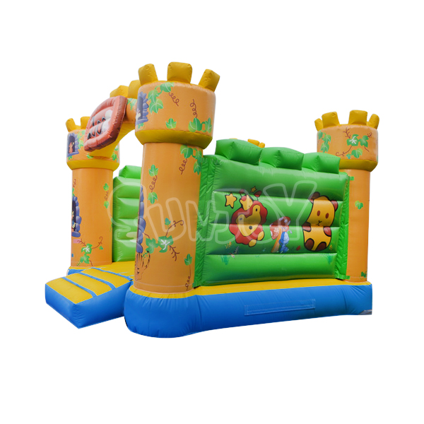 Inflatable Zoo Bounce House Castle