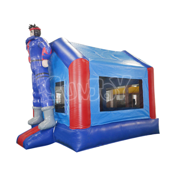 SJ-BO2012072 Inflatable Superhero Bounce House For Sale