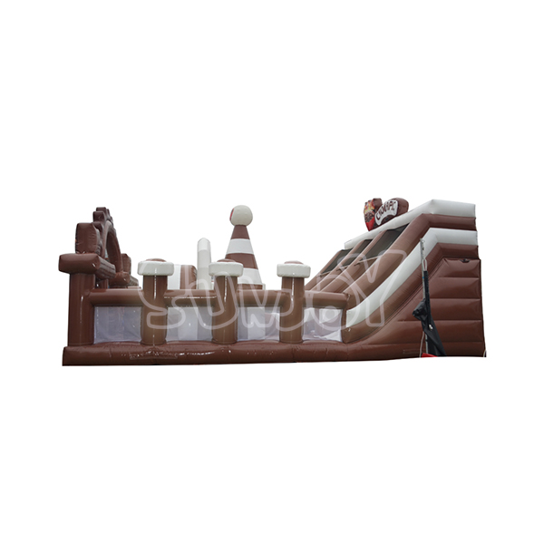 SJ-AP2012004 Inflatable Chocolate Amusement Park For Sale