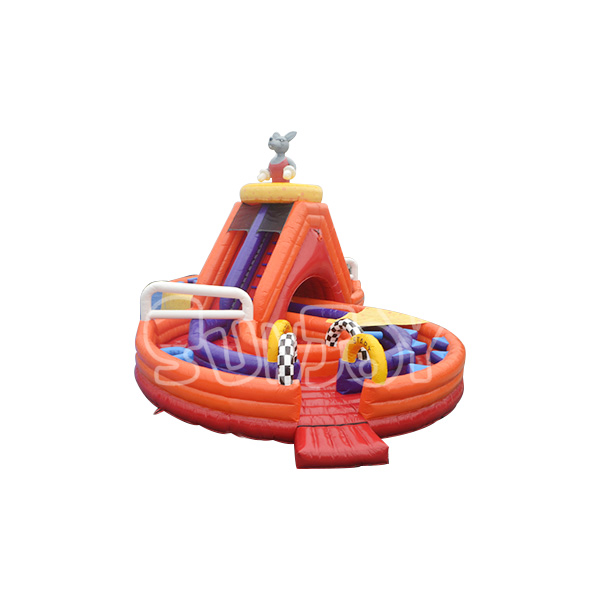Inflatable Obstacle Race Amusement Park SJ-AP14010