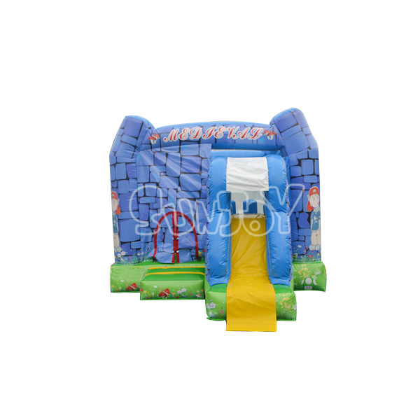 SJ-CO1400142 Inflatable 4 In 1 Bounce House Combo For Sale