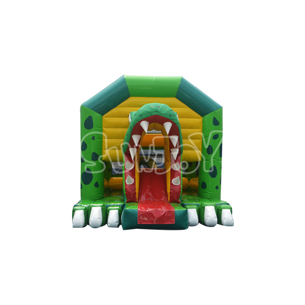 SJ-CO14004 Crocodile Frame Inflatable Bounce House Combo