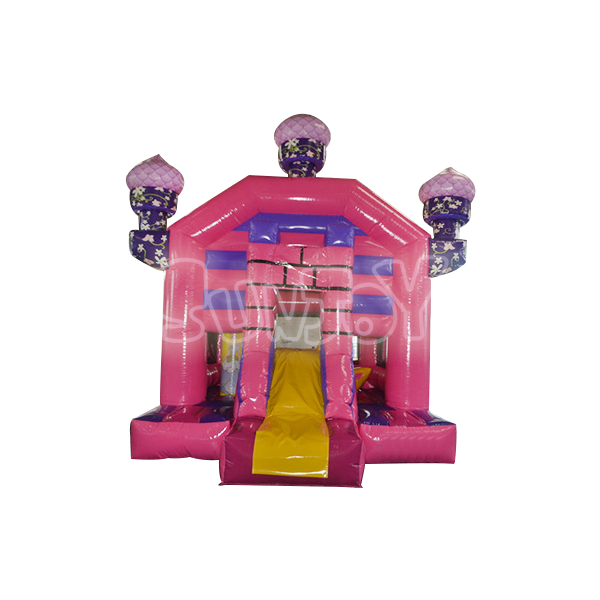 Pink Princess Bouncy Castle Slide Combo For Sale SJ-CO14005