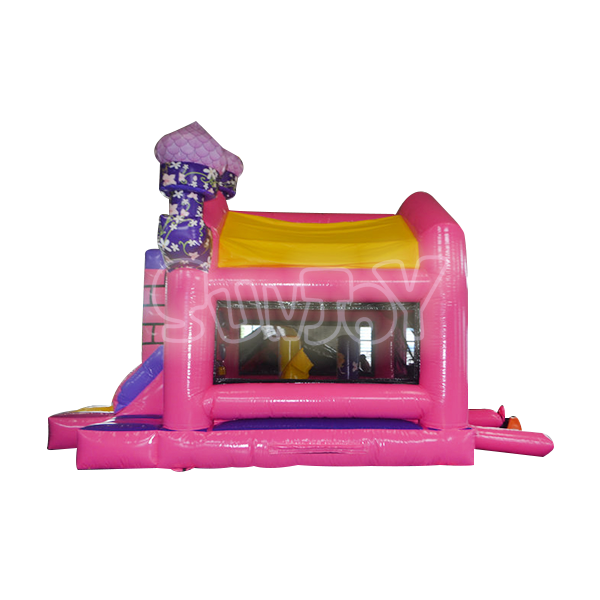 Pink Castle Bounce House