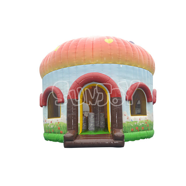 SJ-BO14001 Giant Inflatable Mushroom Bouncy House Jumper