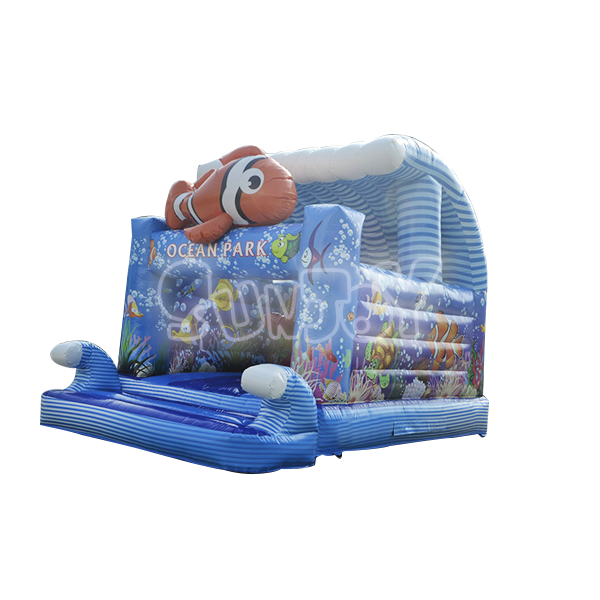 SJ-BO140011 Inflatable Jumper With Nemo Ocean Park Theme