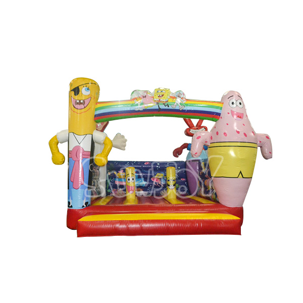 SJ-BO140018 Spongebob Inflatable Bouncer Jump House Sale