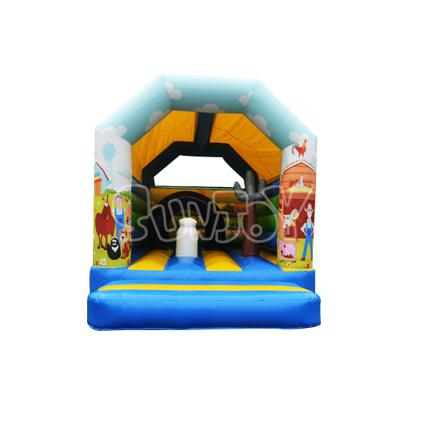 SJ-BO14007 New Farm Design Inflatable Castle To Buy