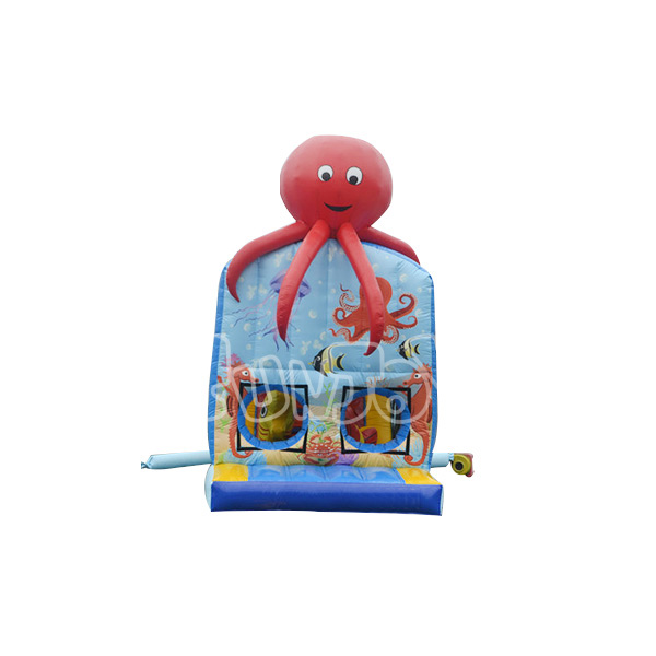 SJ-CO14001 Octopus Theme Inflatable Obstacle Course Combo