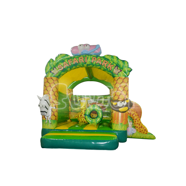 SJ-CO14003 Safari Park Inflatable Bouncy House Combo
