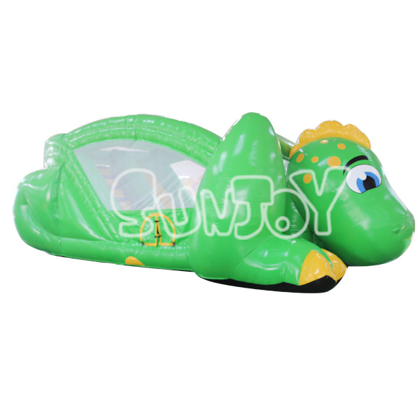Inflatable Green Dinosaur Combo