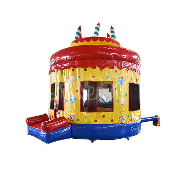 Birthday Cake Jumping Castle