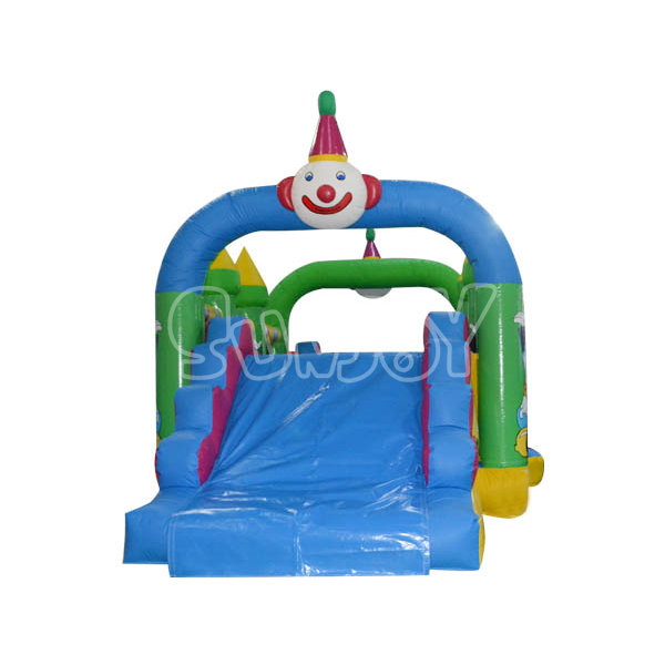 SJ-OB12021 Inflatable Clown Obstacle Bouncer For Kids