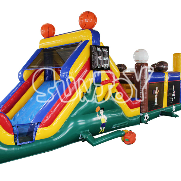 Ball Game Inflatable Obstacle Course