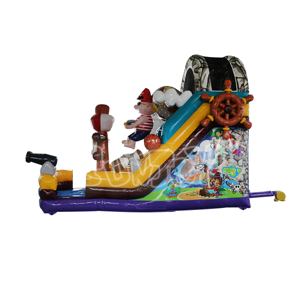 Inflatable Pirate Ship Slide