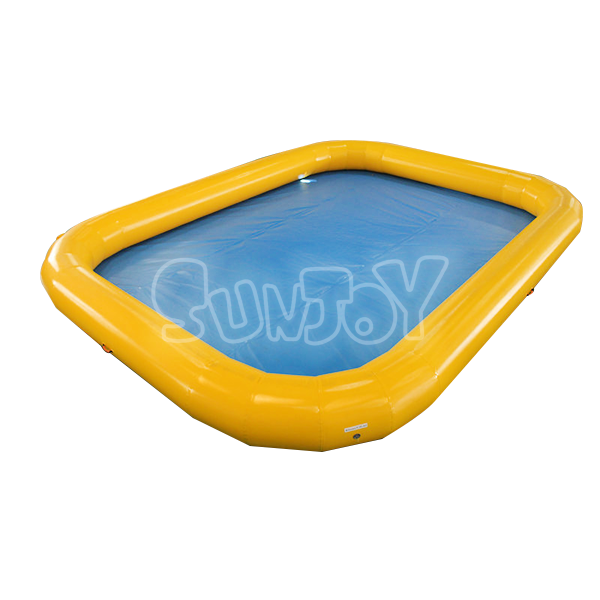 Rounded Rectangular Inflatable Pool