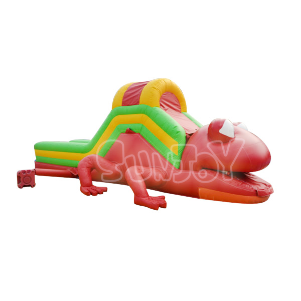 26FT Long Frog Inflatable Slide