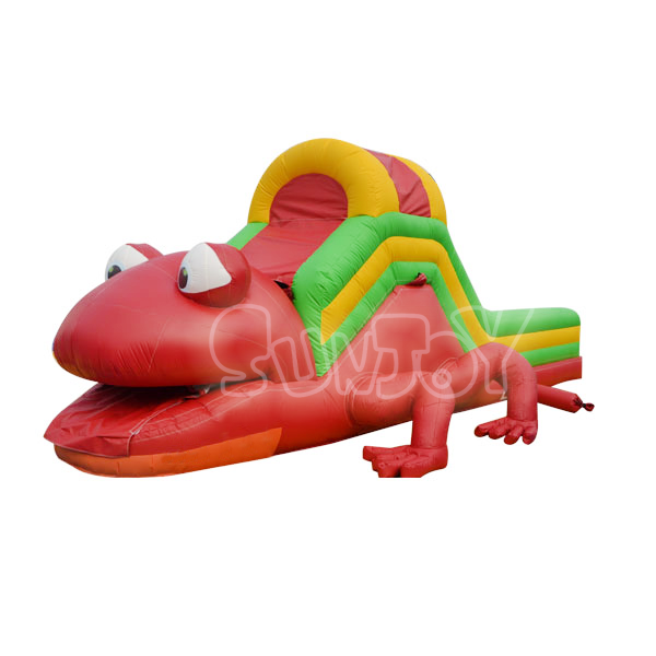 SJ-SL12060 Inflatable Frog Long Slide Commercial Quality