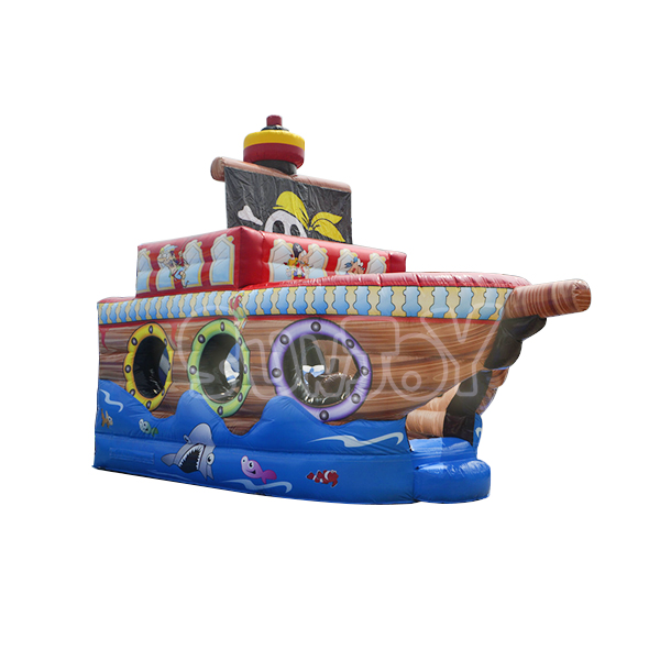 Small Pirate Ship Inflatable Bounce House SJ-SL13012