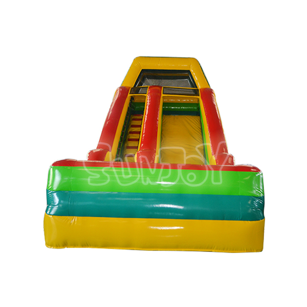 SJ-SL14011 17FT Colorful Inflatable Dry Slide For Kids