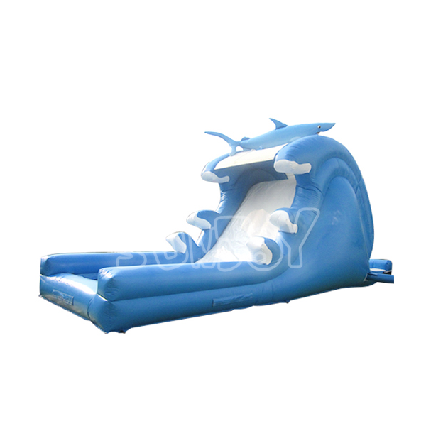 Top Quality Blue Shark Dry Slide