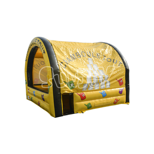 Inflatable Can Knock Down Game
