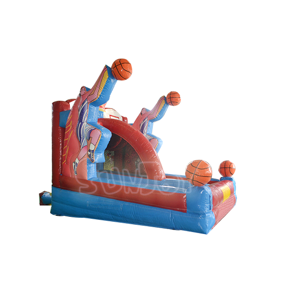 Inflatable Basketball Double Shot