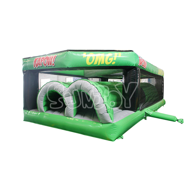 SJ-OB17005 Tunnels Challenge Inflatable Obstacle Course