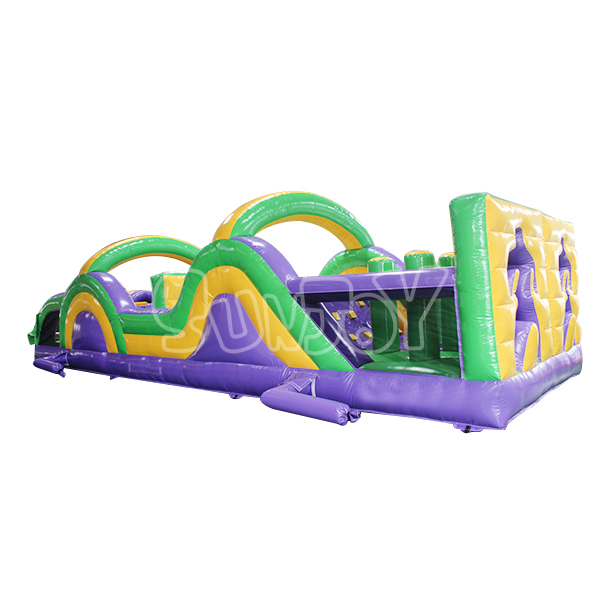 SJ-OB17006 Two Players Adult Inflatable Obstacle Course