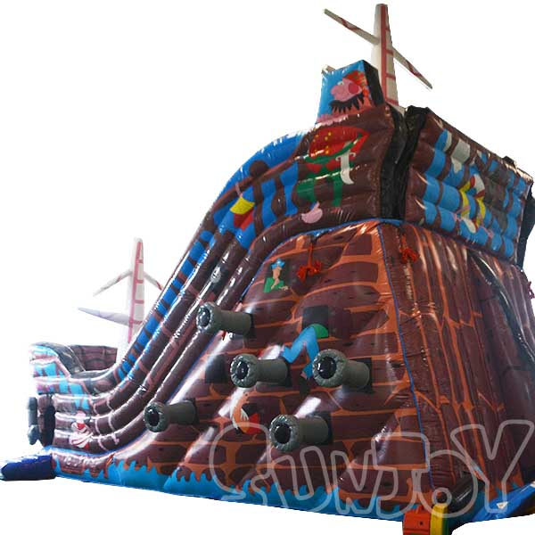 Pirate Ship Slide Double Lane