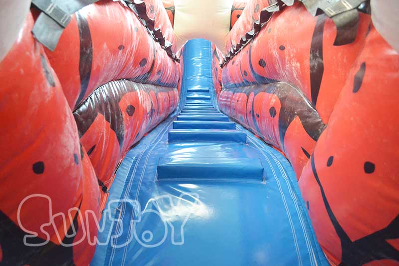 pirtae ship inflatable slide climb stair