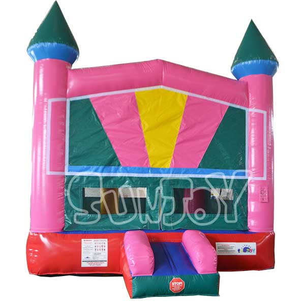 SJ-BO15037 Inflatable Bounce House With Basketball Hoop