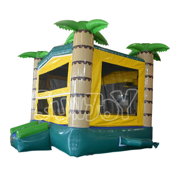 Palm Bouncy House Basketball Hoop