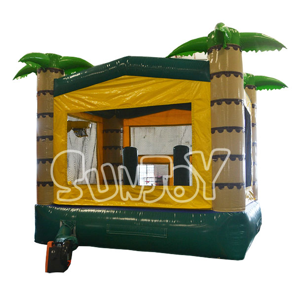 Palm Tree Bouncy House For Kids