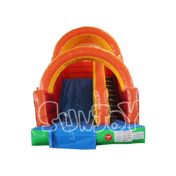 SJ-SL16001 Rainbow Arches Commercial Inflatable Dry Slide