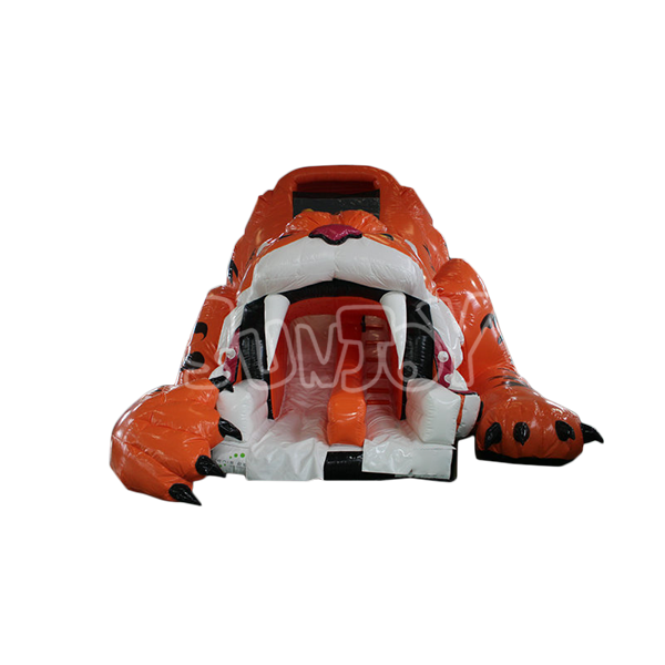 20' Orange Tiger Inflatable Slide For Sale SJ-SL16035