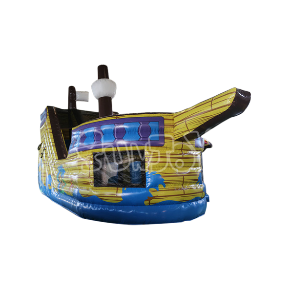 Inflatable Pirate Ship Bounce House Slide Combo SJ-CO16118