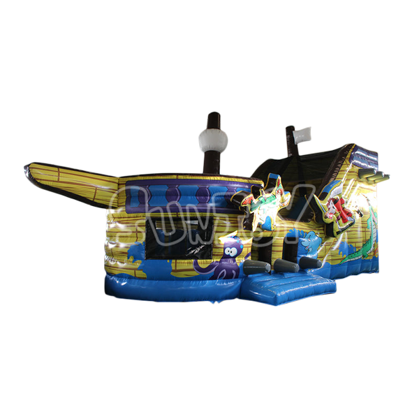 Inflatable Pirate Ship Combo