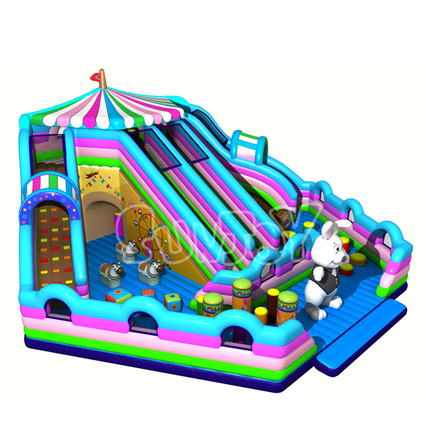 Circus Kids Inflatable Playground