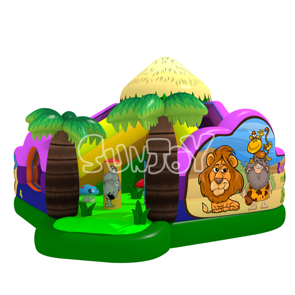 Nature Inflatable Amusement Park New Design For Kids SJ-NAP17001