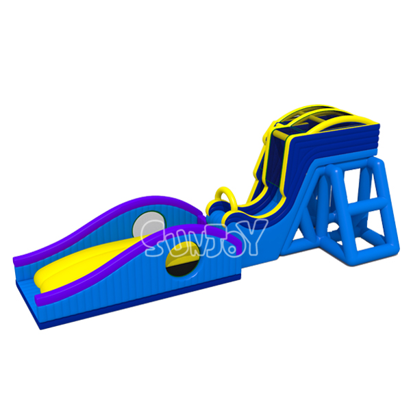 10M Rapid Down Inflatable Dry Slide