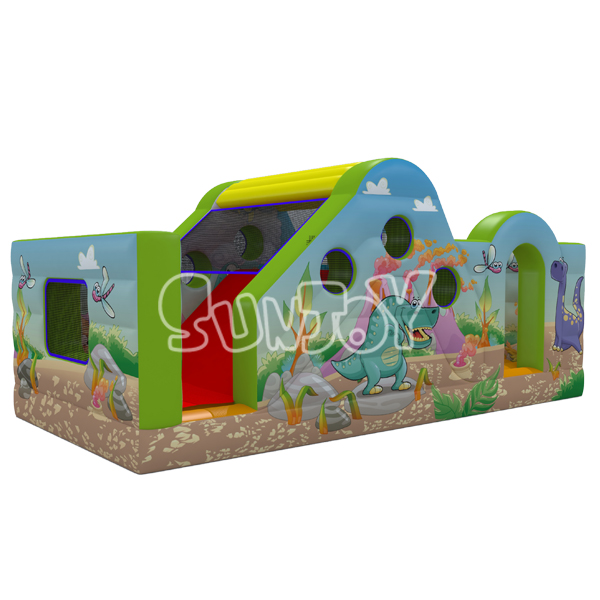 Dinosaur Inflatable Slide Bouncer