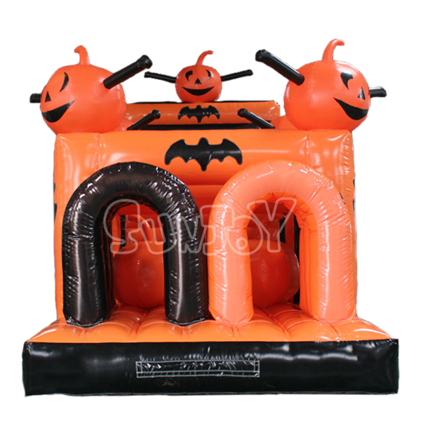 Halloween Inflatable Obstacle Course
