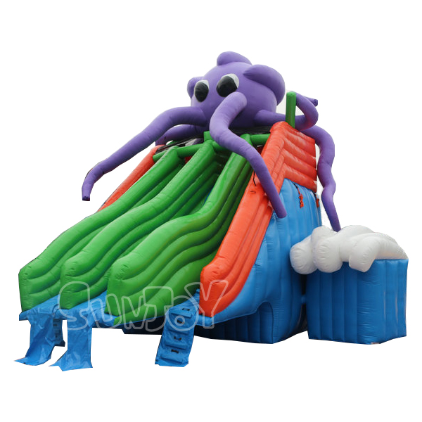 6M Octopus Inflatable Water Slide